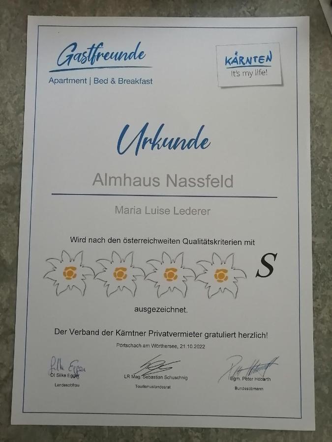 Almhaus Nassfeld Apartment Sonnenalpe Nassfeld Luaran gambar